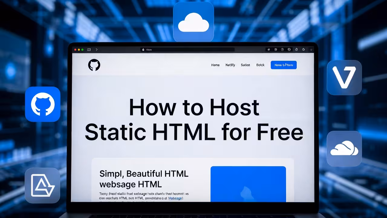 How to Host a Single HTML File as a Website (Free Guide)