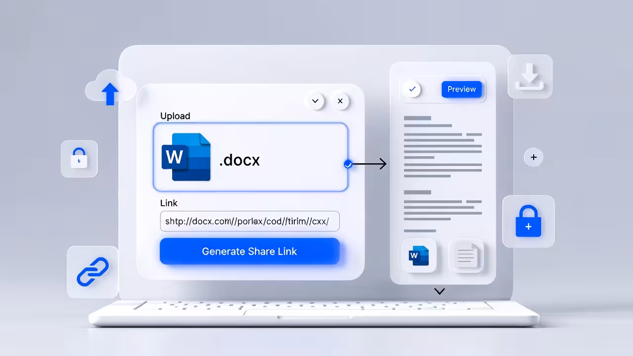 How to Share a Word Document as a Link (DOC/DOCX, No Permissions Mess)